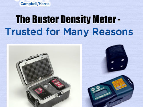 The Buster Density Meter – Trusted for Many Reasons