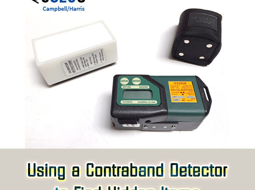 Using a Contraband Detector to Find Hidden Items
