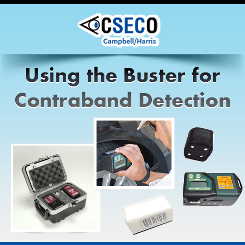 Using the Buster for Contraband Detection