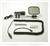 PM-10 Extension Inspection Mirror with High Intensity Flashlight